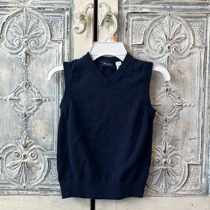 Children’s Place navy blue sweater vest